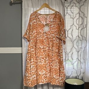 NWT cheetah print dress